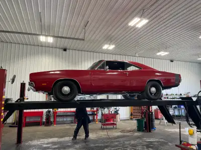 69 charger original 383 auto power front disc brakes car new all aluminum 528 hemi trans fully rebui...