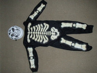 Kid halloween costume (Costume d'Halloween pour enfant) Skeleton