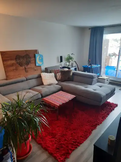 Grand 5 1/2, WIFI commerciale sécurisé INCLU, Stationnement dispo (privé déneigé) N-C, N-É avec entr...