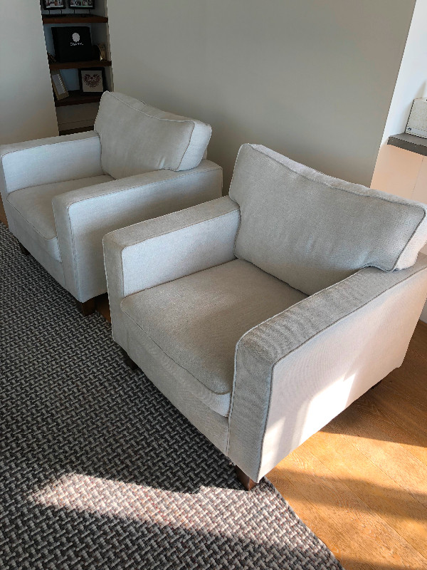 $2500 Restoration Hardware sofa set must go!!! in Couches & Futons in Edmonton - Image 3
