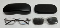 Ray-Ban RB 6177 Eyeglass Frame & Sunglass Clip-On (BRAND NEW)