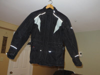 Motorcycle jacket and pants for ladies