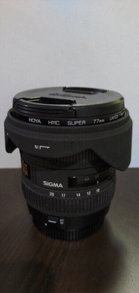 Sigma 10-20mm 4-5.6 EX DC HSM lens Canon