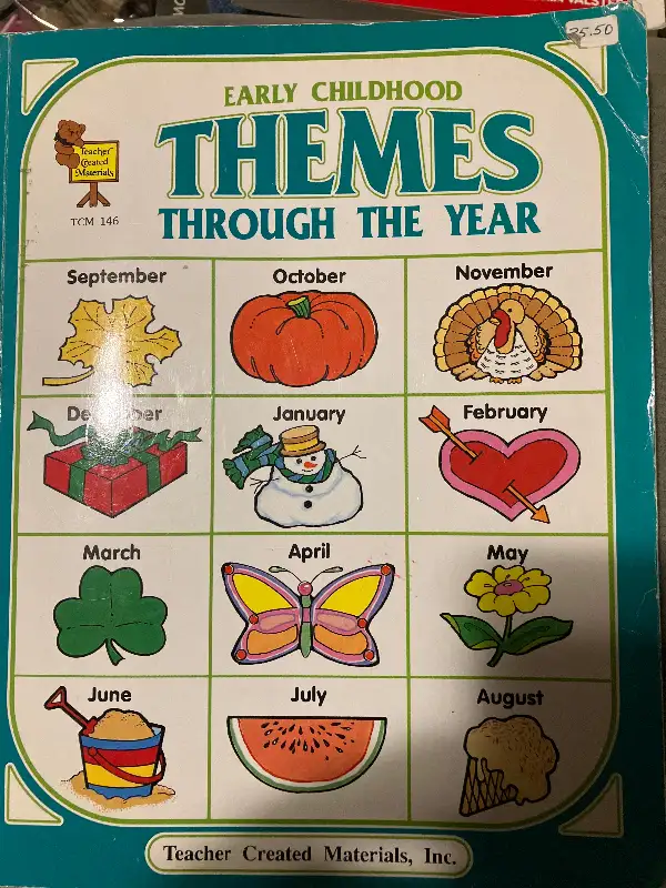 Early childhood themes though the year