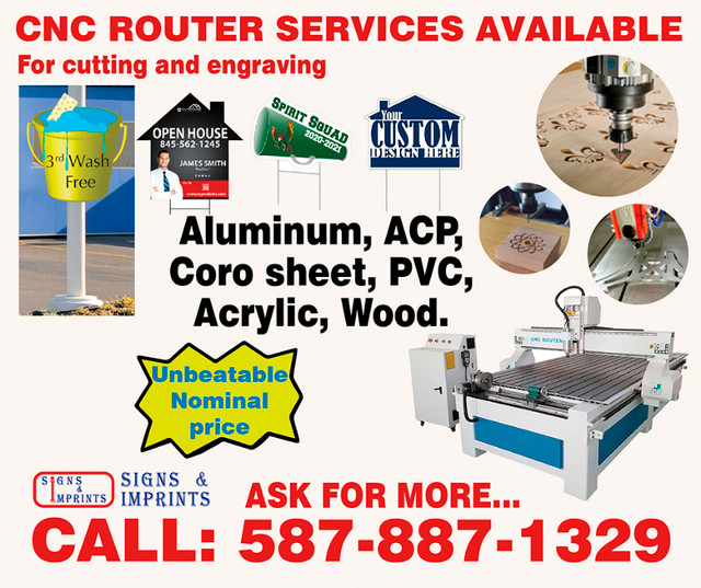 CNC Router Cutting Services in Networking in Calgary