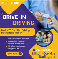 MTO Certified G & G2 Driving Lessons