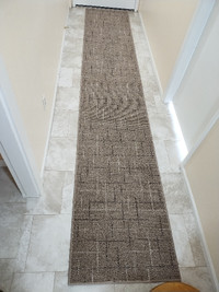 12 Foot Non-Slip Rubberback Runner Rug/Carpet