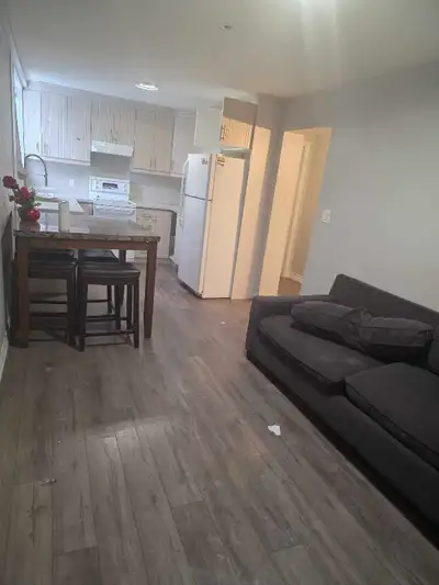 Close to subway station,grocery stores banks and schools Rent includes utilities