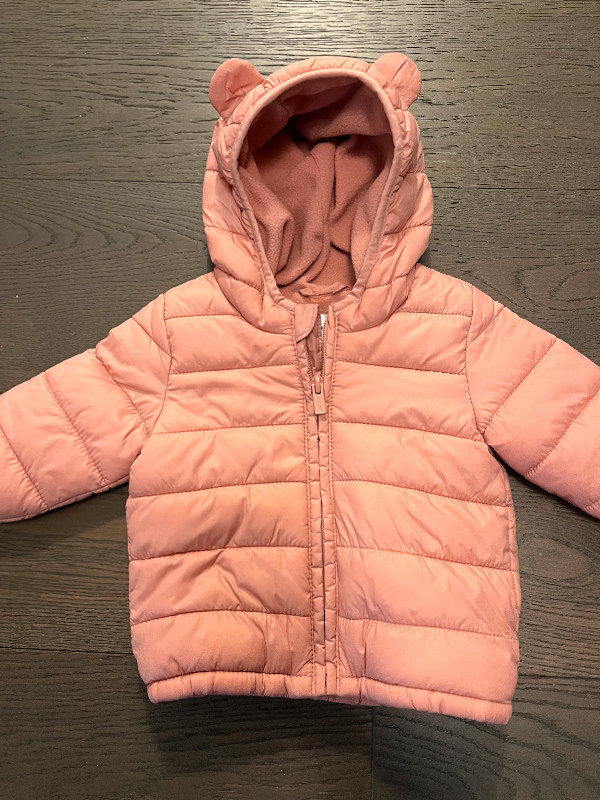 Old navy pink lightweight jacket 3-6M NWT in Clothing - 3-6 Months in City of Toronto - Image 2