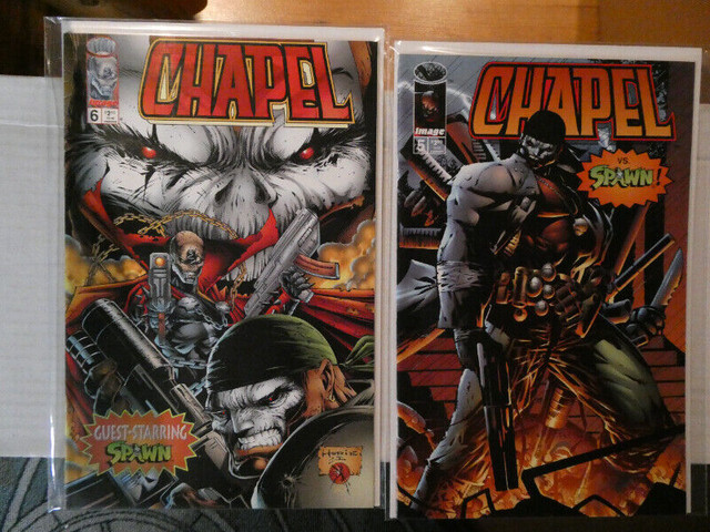 Chapel comics #5-6 (including Spawn) dans Bandes dessinées  à Ville de Montréal