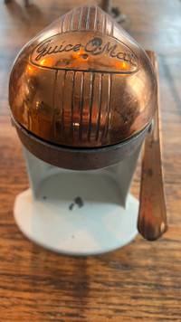 Vintage Juice-O-Mat juicer