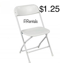 Chair,Table and Tent on Rent / Party, event rental / Chair $1.25