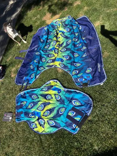 66” rainsheet w/hood. Tempest brand Hood is brand new with tags never used. Blanket was used for 2 m...