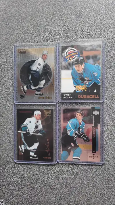 San Jose Sharks Owen Nolan 4 Carte Hockey Card, View more