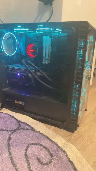 custom gaming desktop water cooled , View more