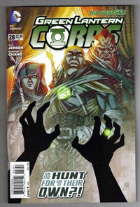 GREEN LANTERN CORPS #28 CHANG ART & COVER DC COMICS NEW 52! 2014