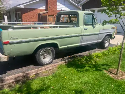 I am my 1970 f100. The engine is original’s 302. The top end was done two years ago. A lot of new pa...