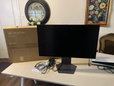 LG UltraGear 32” 4K UHD 240 Hz 0.03 ms GTG OLED G-Sync Freesync, View more