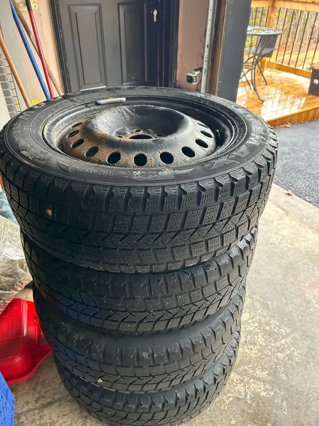 4 Winter tires and 4 Rims 17in in Tires & Rims in Bedford - Image 3