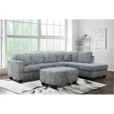 Corduroy 7 seater sectional sofa, View more