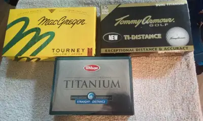 3 Boxes of Golf Balls, View more