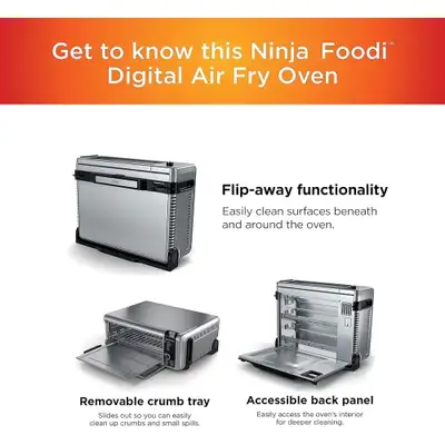 NINJA FOODI DIGITAL AIR FRYER AND TOASTER $149, View more