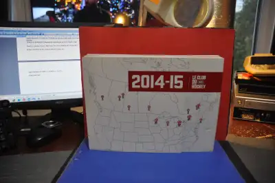 Montreal canadiens hockey club empty box season ticket lot of 3 2014 to 2017 Include 2014-2015 & 201...