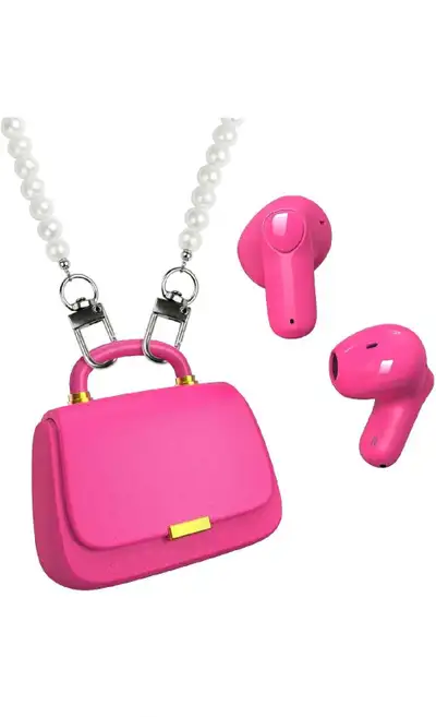 New Cute Pink Wireless Earbuds for Girls, ANCwear Bluetooth , View more