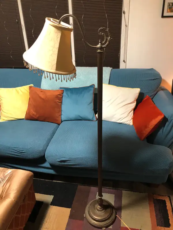 Bridge Floor lamp, luminaire floor lamp & table lamp in Indoor Lighting & Fans in Ottawa - Image 5