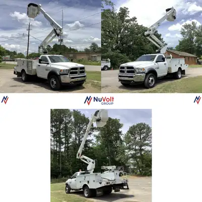 2016 Dodge Ram 5500 - 6.7L Diesel - Automatic - 74,500 miles Altec AT37G - 42 ft working height - On...