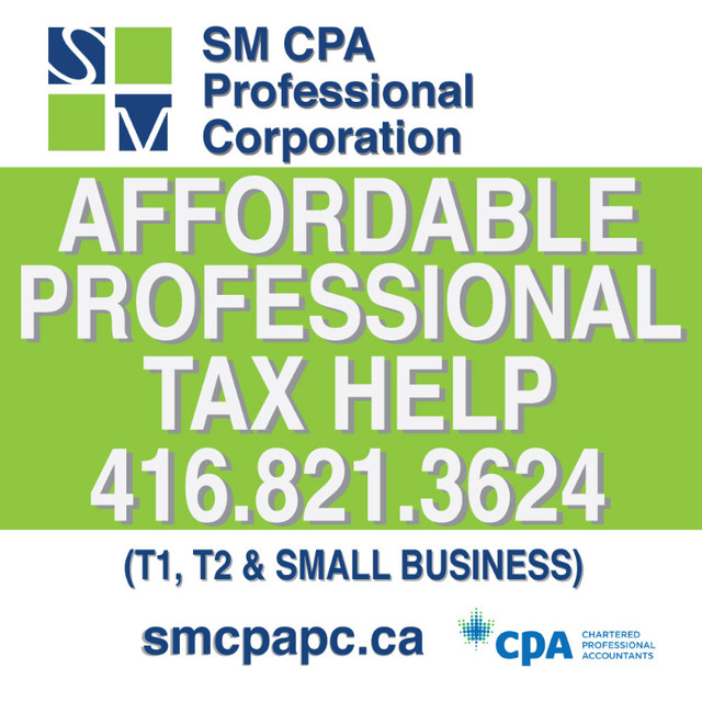 Personal & Business Income Tax services Accountant in Financial & Legal in Mississauga / Peel Region