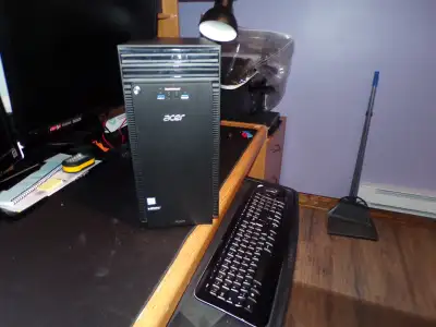 ORDINATEUR ACER SN : DTB15AA015614007623000 Model Aspire /T :ATC-710-ES61 WINDOWS 11 Home 64-bil Pro...