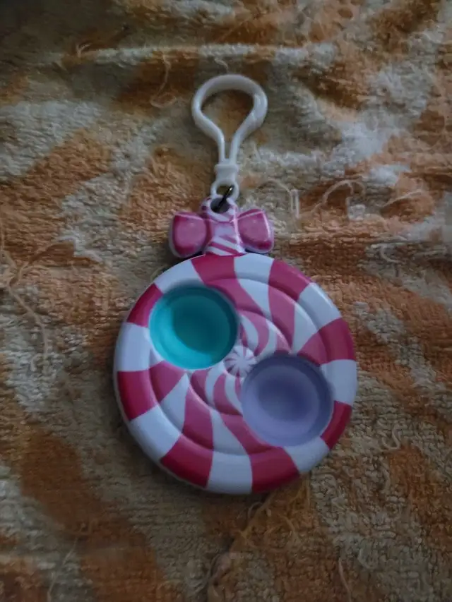 peppermint candy-shaped 