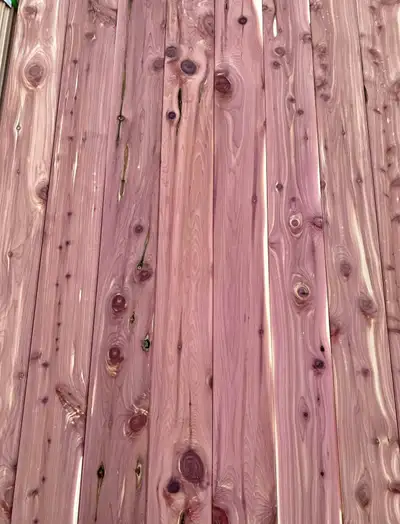 Selling tongue and groove aromatic red cedar. Used for closets, shelves, drawers etc. keeps bugs awa...