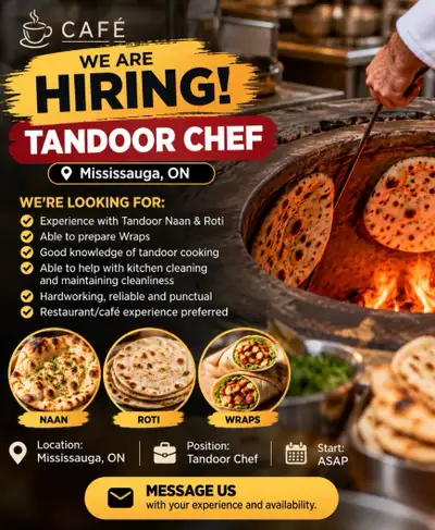 tandoor chef , View more