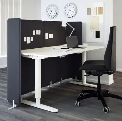 IKEA BEKANT electric sit stand desk 160x80 cms, View more