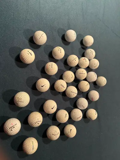 Over 100…Gently Used Golf Balls, View more