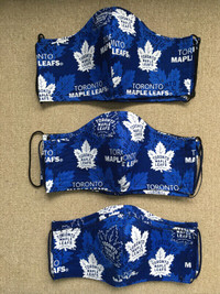 Toronto Maple Leafs/ Blue Jays/Raptors face masks in 4 sizes
