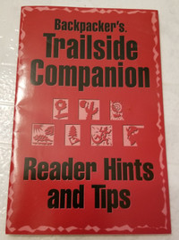 Backpacker's Trailside Companion Pocket Book *NEW