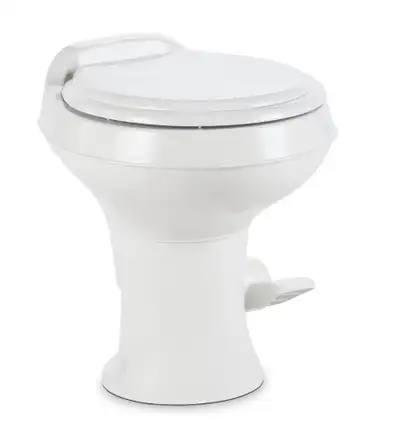 Dometic Series 300 RV Toilet. From our brand new just delivered RV. Light weight. $300+tx on Amazon,...