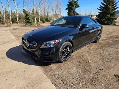 2021 Mercedes Benz c300 AWD coupe Loaded Premium plus package Premium AMG appearance trim Night pack...