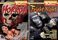 Horror DVD Movie Box Sets - 10 Movies per set - New