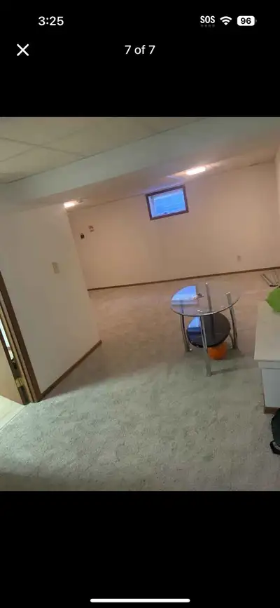 Basement for rent