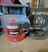 Craftsman wall mounted shop vac