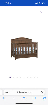 Oxford baby sienna 4 in 1 convertible crib