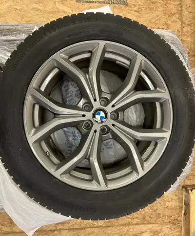 Winter tires & wheels off a BMW X5. Paid 4500.00 used one winter in excellent condition, like new