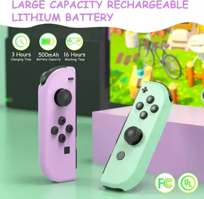 Wireless Switch Controller Replacement – Dual Vibration, Motion,, View more