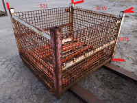 1-STEEL CAGE/PALLET/ BASKET / SKID