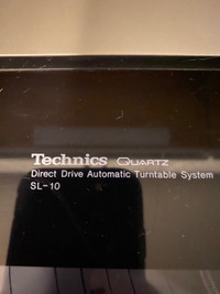 Technics SL-10 Turntable With EPC-310MC Cartridge 