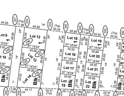 Lot 12 at Parkland Airport. Adjacent to taxiway